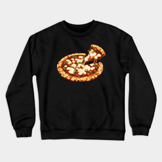 pixel pizza Crewneck Sweatshirt by brunopixels